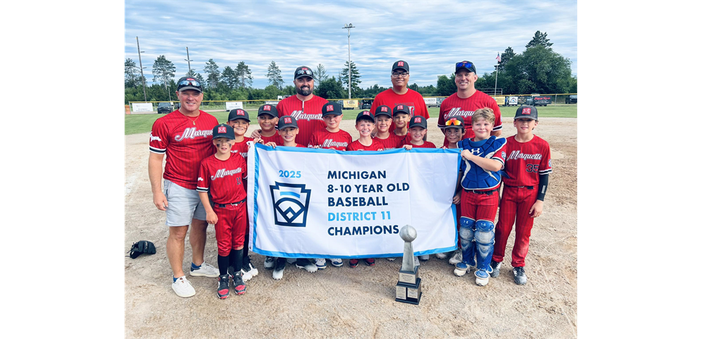 MLL Minor Baseball All Star District Champions 2025 